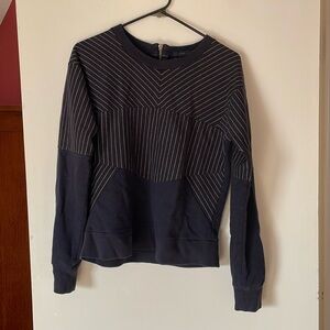 J. Crew navy sweatshirt